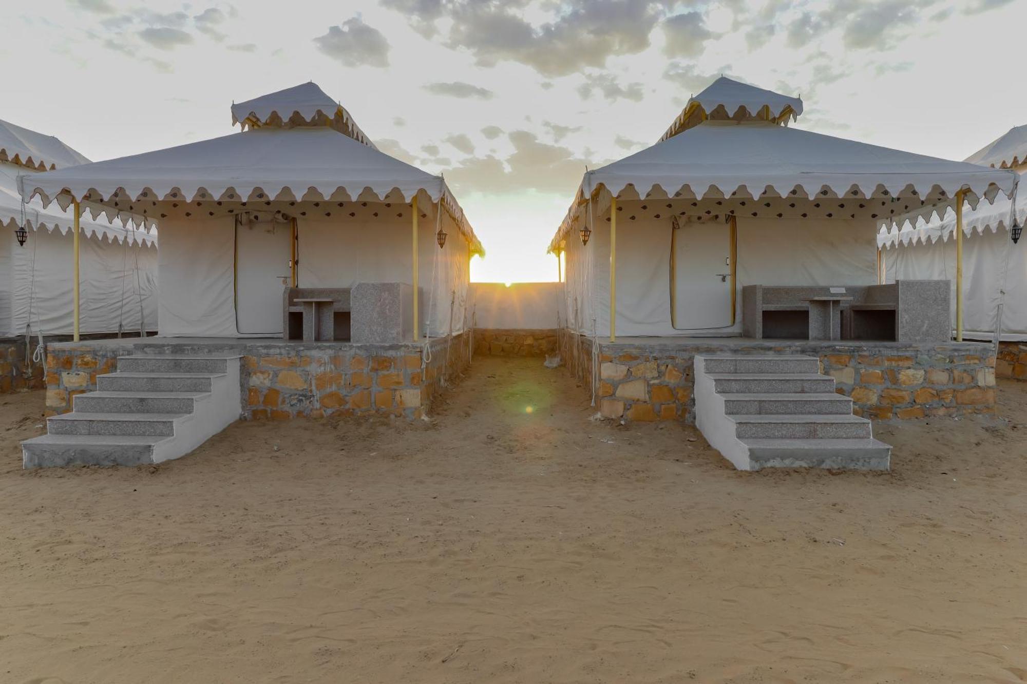 Nk Desert Camp Jaisalmer Sām Exterior foto