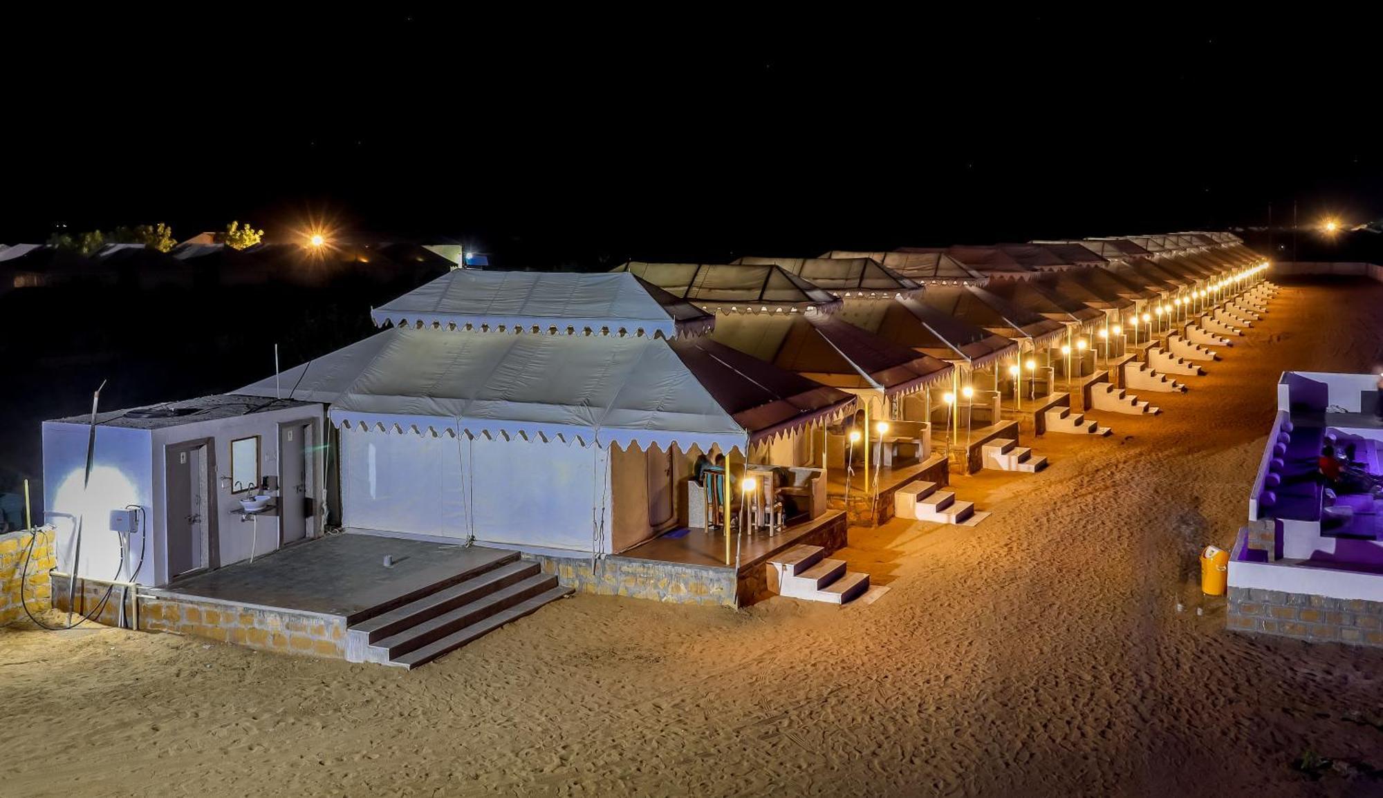 Nk Desert Camp Jaisalmer Sām Exterior foto