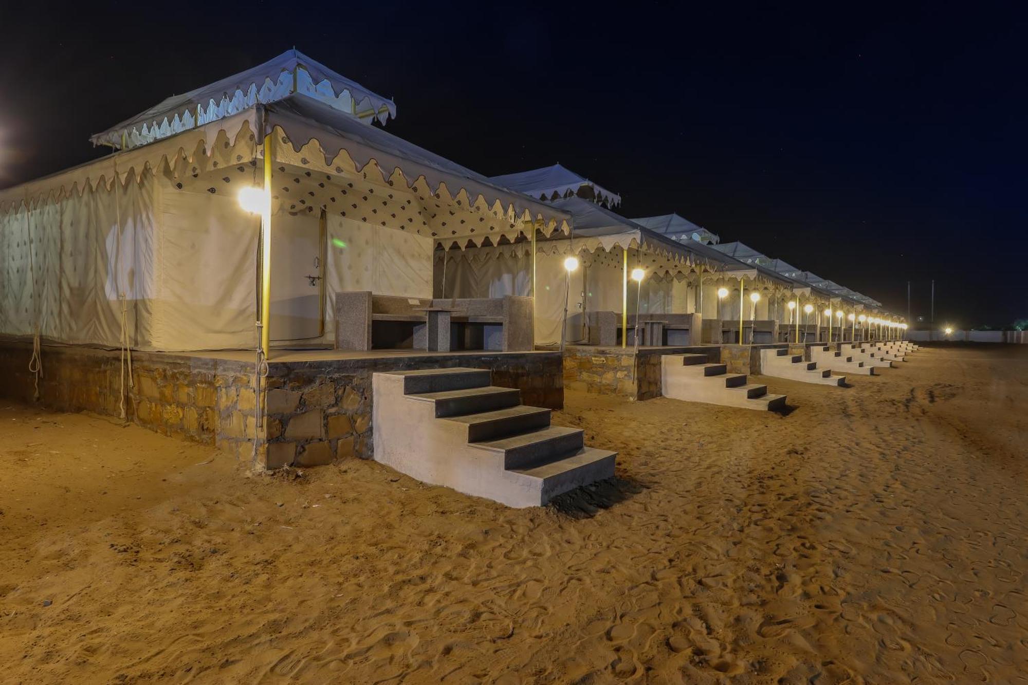Nk Desert Camp Jaisalmer Sām Exterior foto