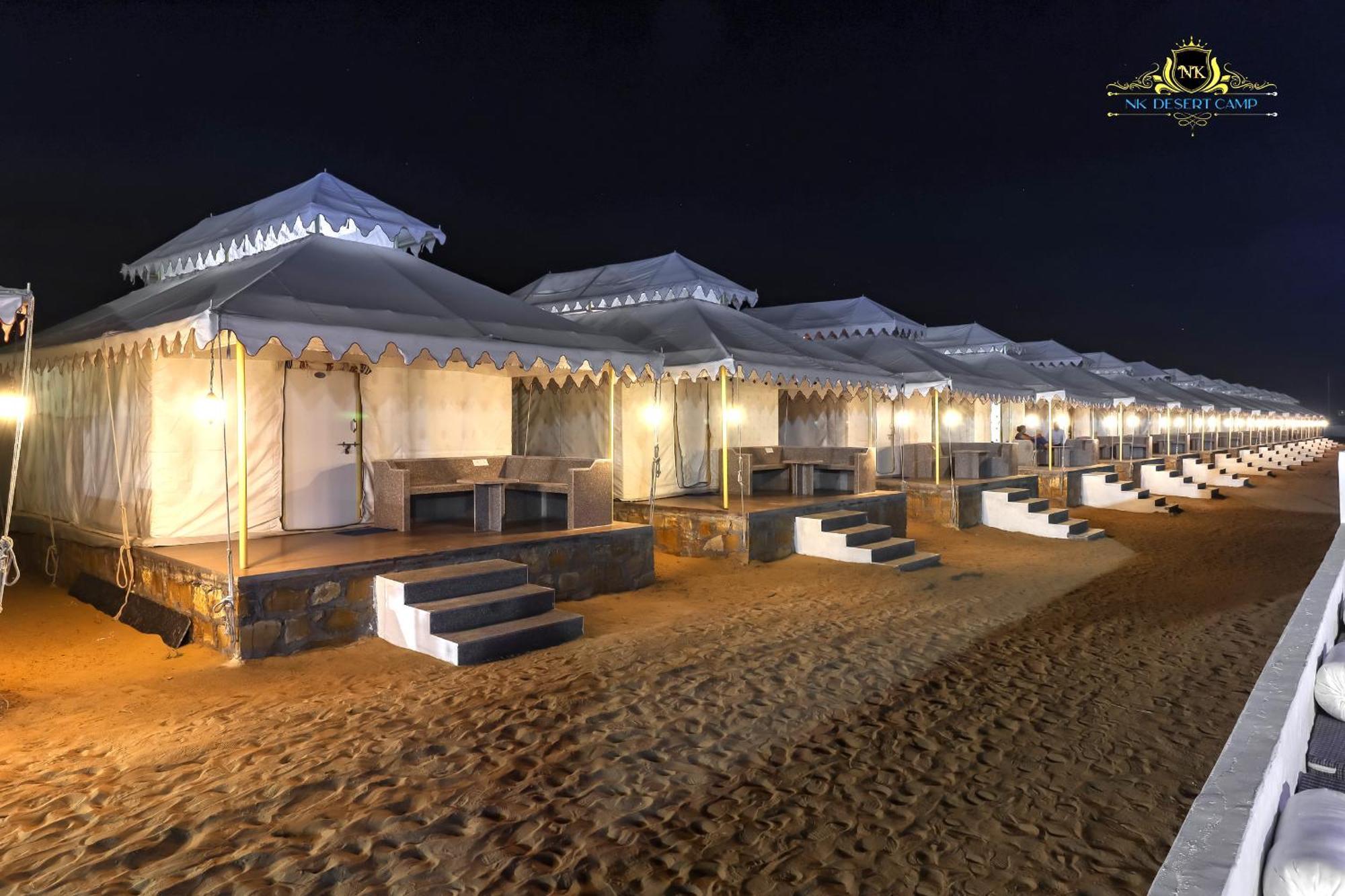 Nk Desert Camp Jaisalmer Sām Exterior foto
