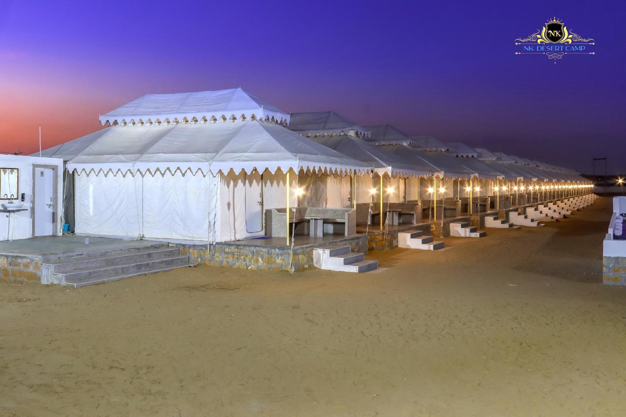 Nk Desert Camp Jaisalmer Sām Exterior foto